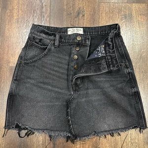 Free People - Denim - Mini Skirt